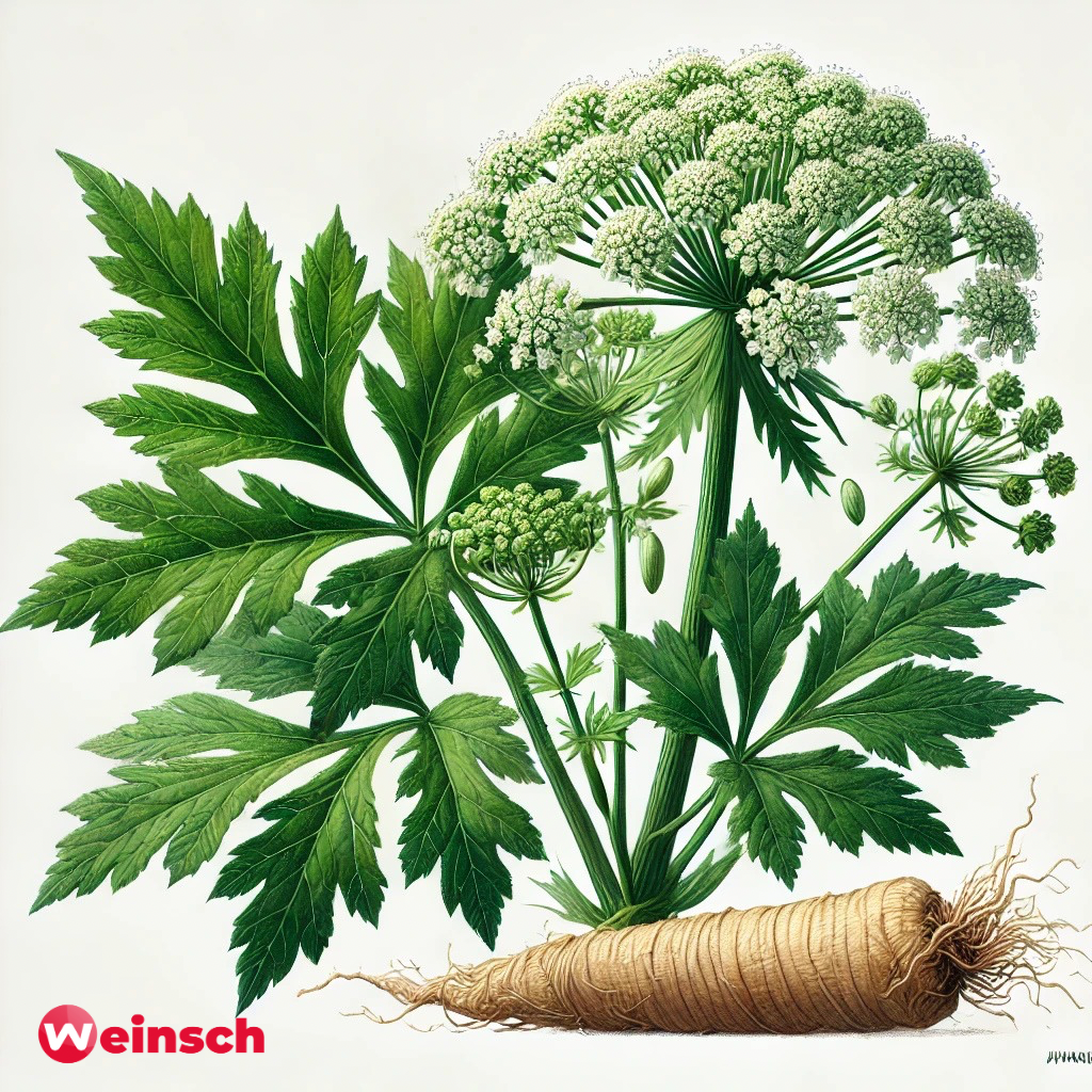 Bai Zhi-Wortel van Engelwortel-Radix Angelicae Dahuricae