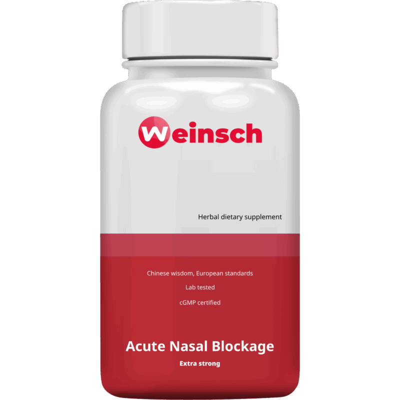 2acute nasal blockage xin yi pian extra strong