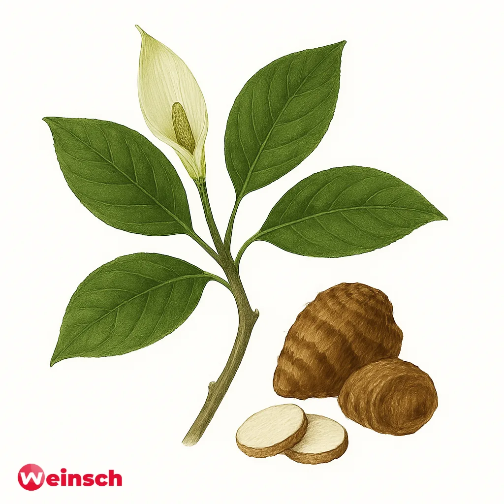 Ban Xia - Pinellia wortelstok - Rhizoma Pinelliae