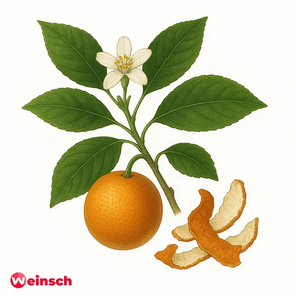 Chen Pi - Gealterte Mandarinenschale - Pericarpium Citri Reticulatae