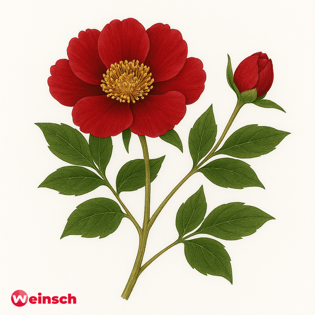 Chi Shao - Wortel van de Rode Pioenroos - Radix Paeoniae Rubrae