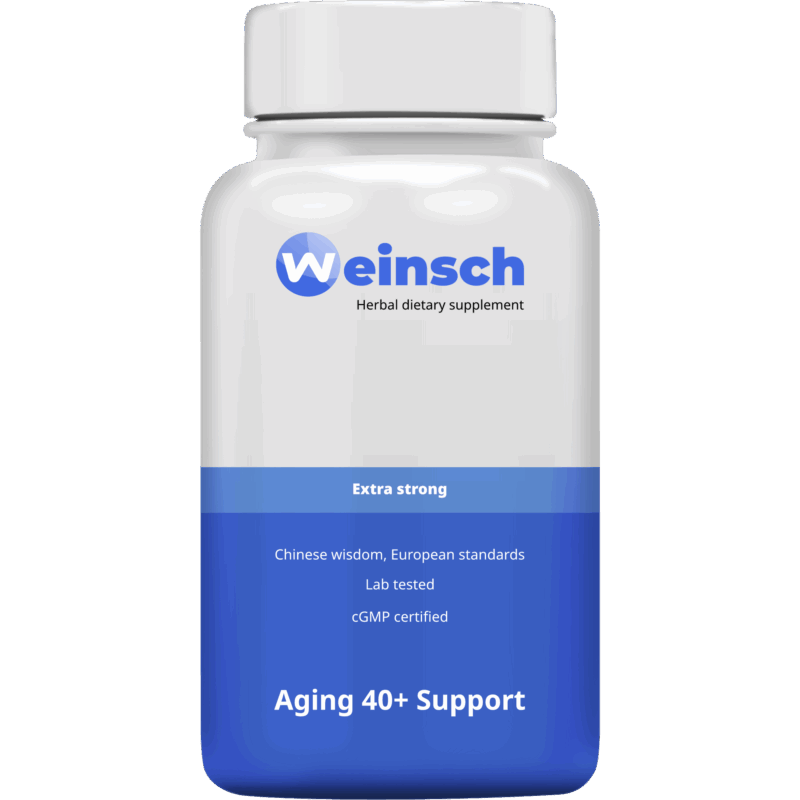 8aging 40+ support bu zhong yi qi tang / he sheng mai san extra strong 60 tablets 500mg