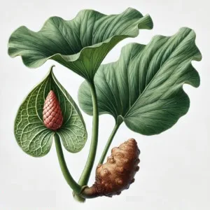 Pinellia Licorice-cured Rhizome (Ban Xia (Fa))