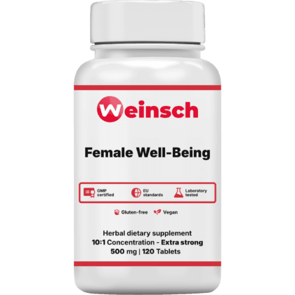 Female well being packaging bottle red.png