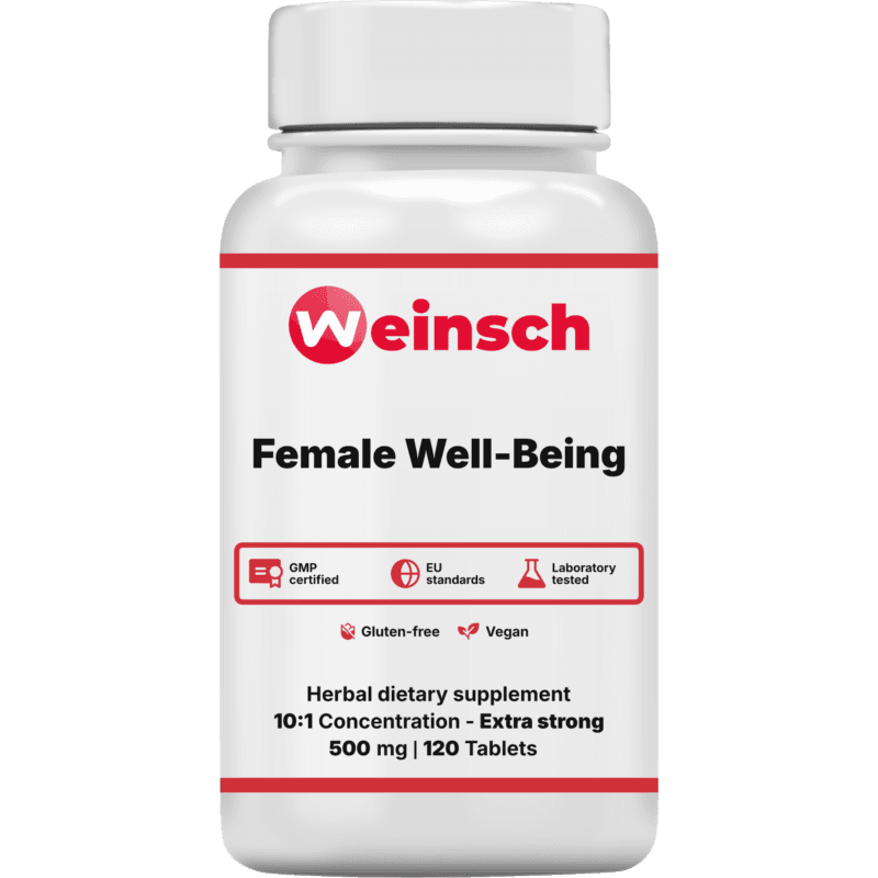 Female well being packaging bottle red.png