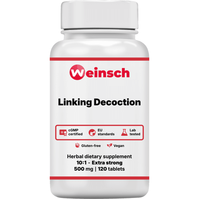 Linking decoction packaging bottle.png