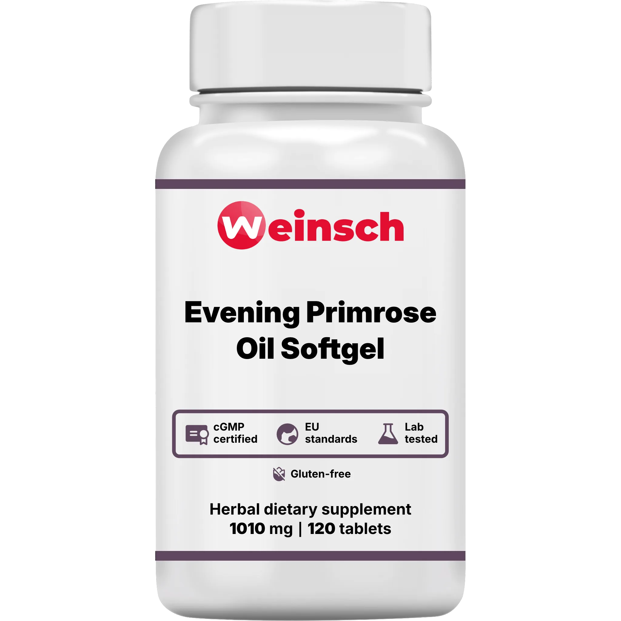 Evening primrose oil softgel packaging bottle WHE.png
