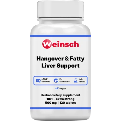 Hangover fatty liver support packaging bottle.png