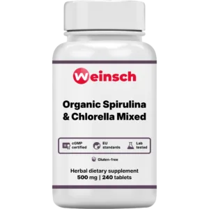 Organic Spirulina & Chlorella Mixed