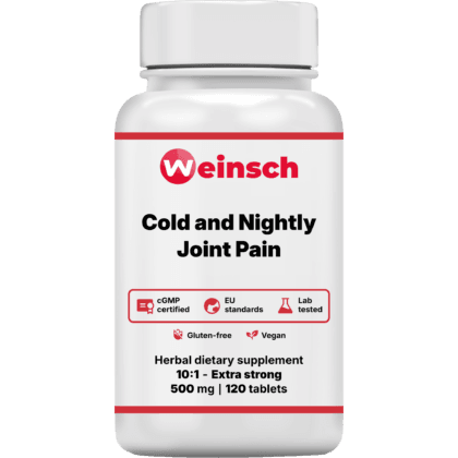 Cold and nightly joint pain packaging bottle.png
