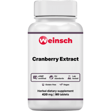 Cranberry extract packaging bottle WHE.png