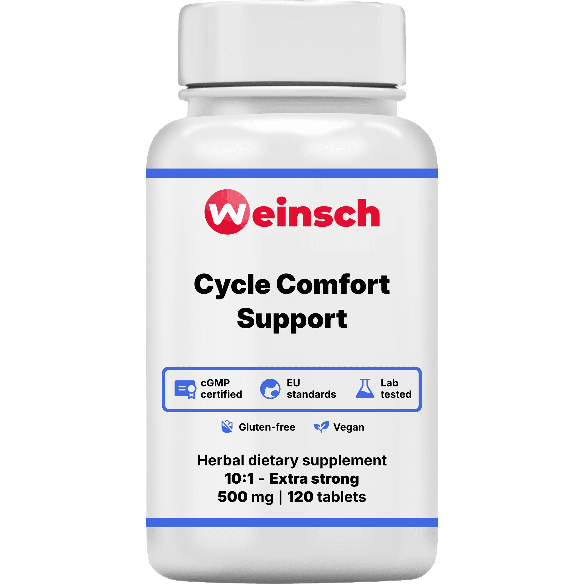 Cycle comfort support packaging bottle WHE.png
