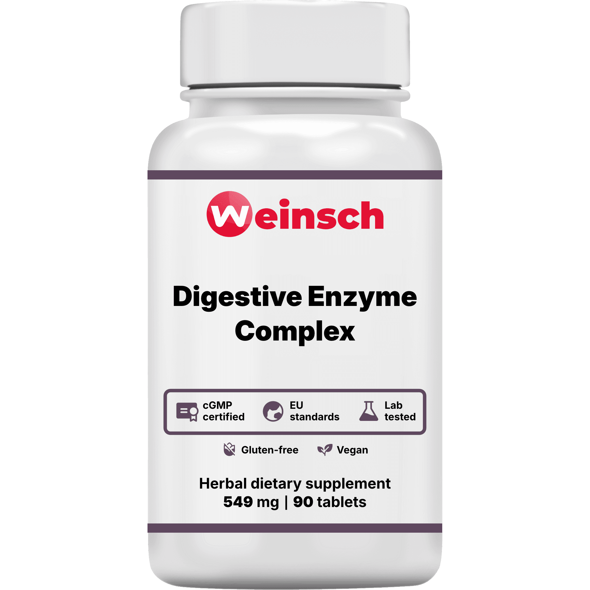 Digestive enzyme complex packaging bottle.png