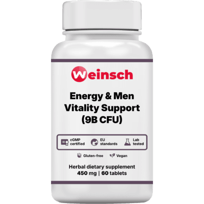 Energy men vitality support 9b cfu packaging bottle WHE.png