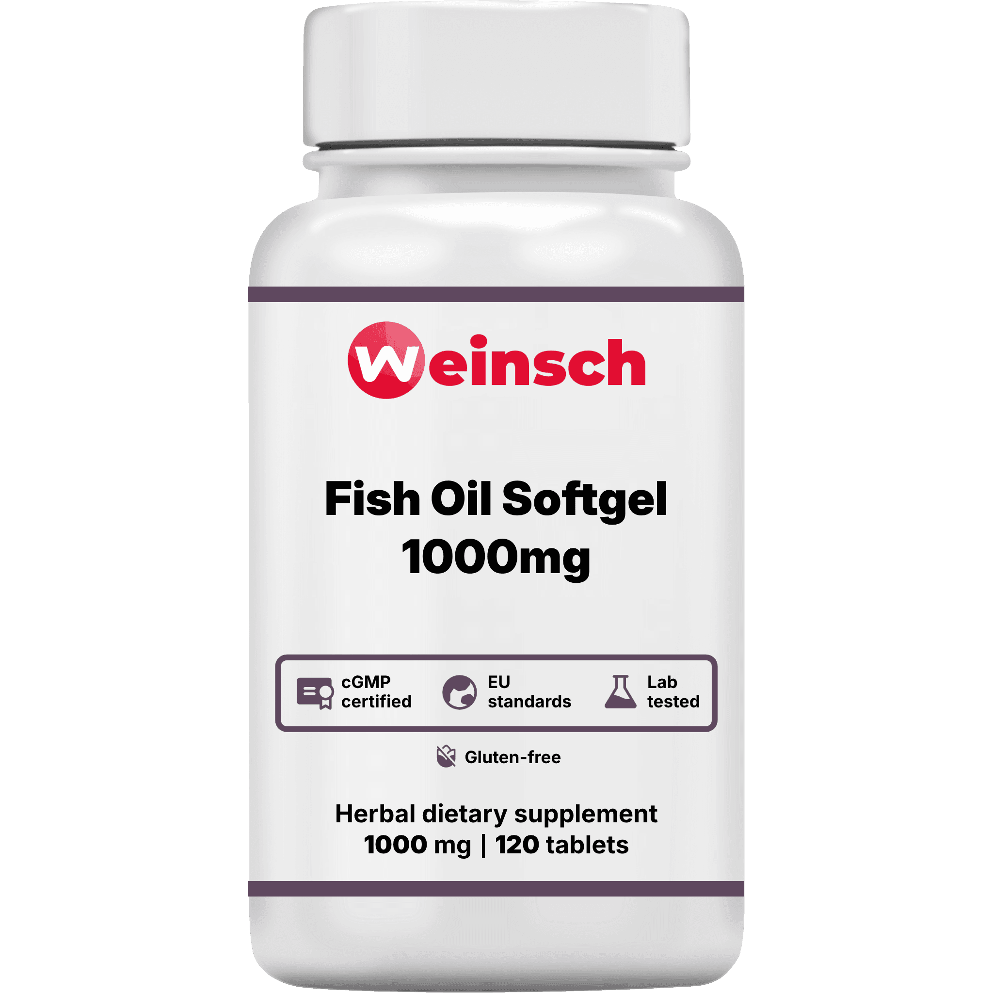 Fish oil softgel 1000mg packaging bottle WHE.png