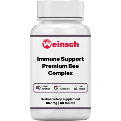 Immune support premium bee complex packaging bottle.png