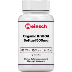 Organic Krill Oil Softgel 500mg