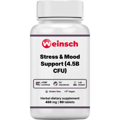 Stress mood support 4 5b cfu packaging bottle WHE.png