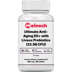 Ultimate Anti-Aging 50+ with Livaux Prebiotics (22.5B CFU)