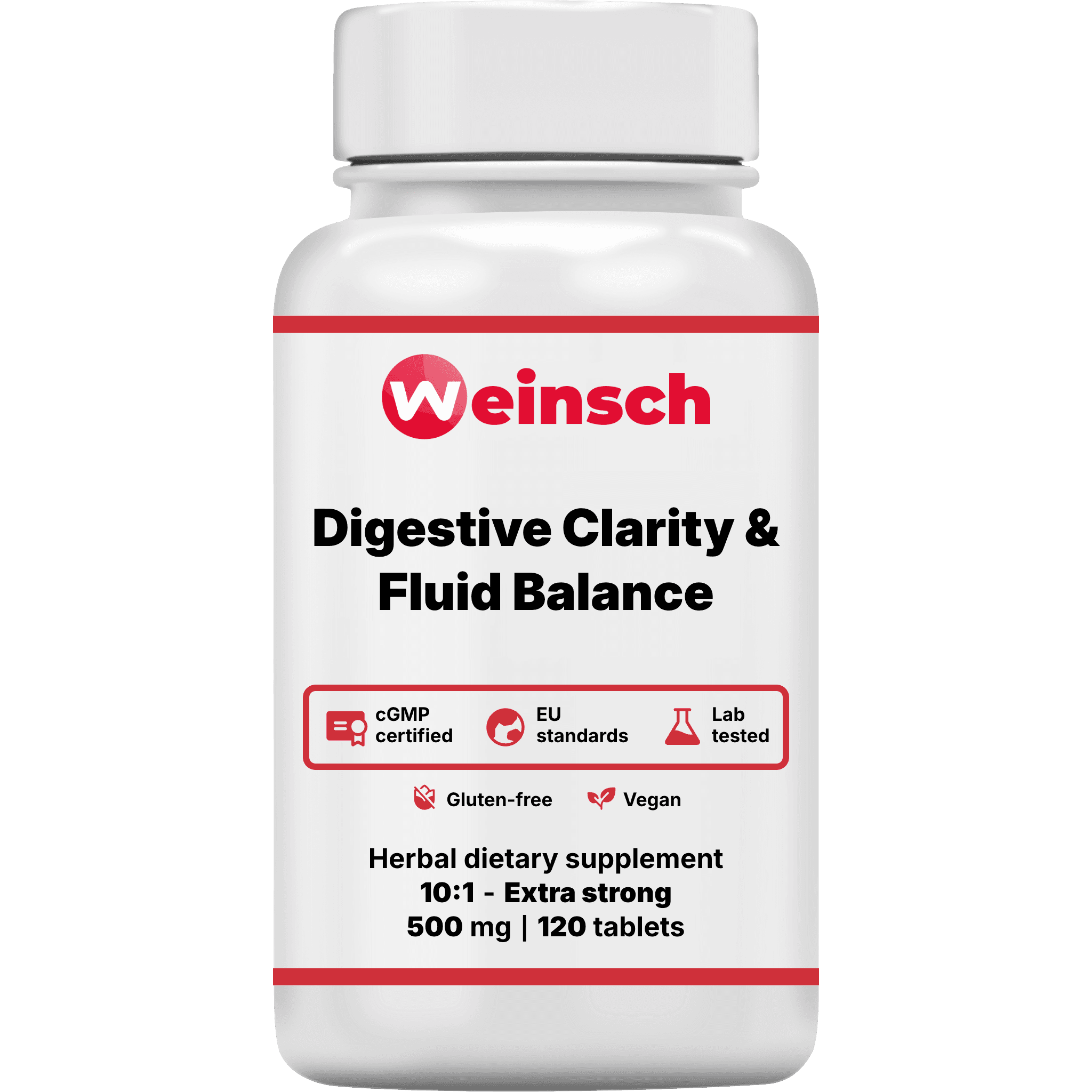 Digestive clarity fluid balance packaging bottle.png