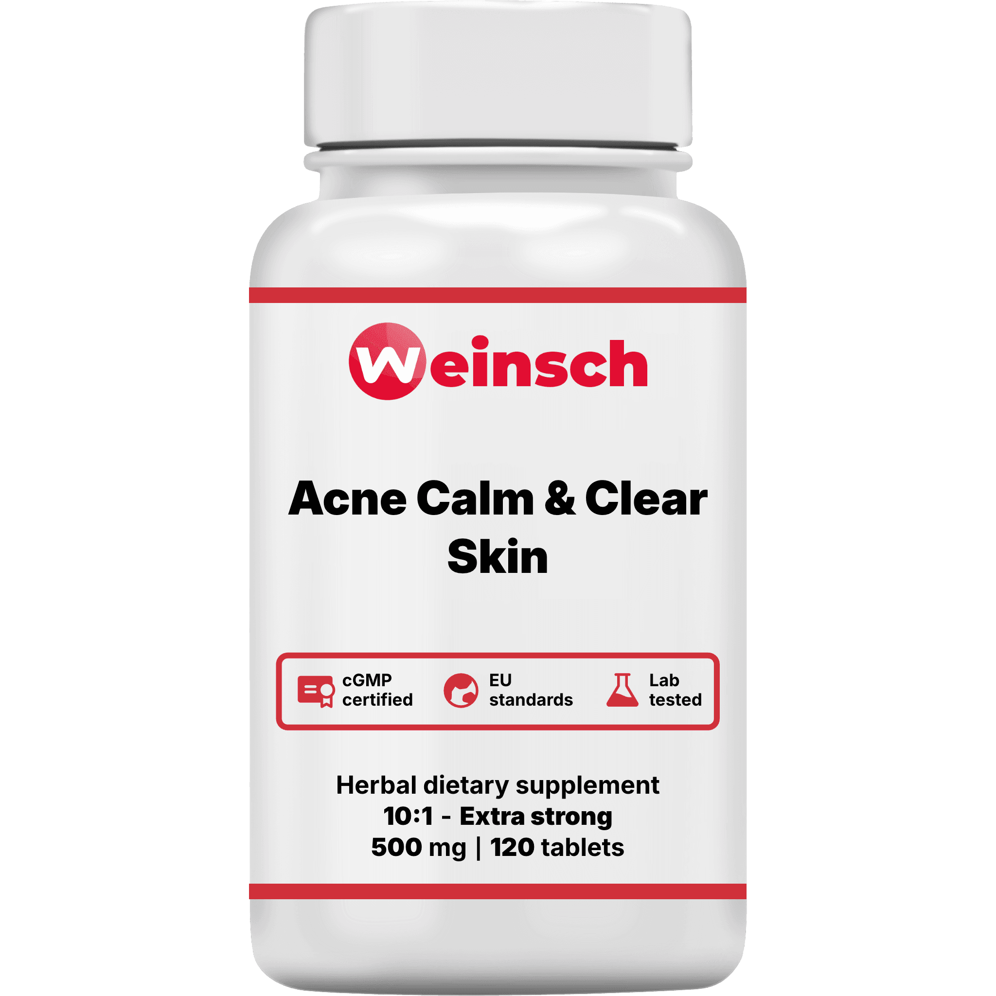 Acne calm clear skin packaging bottle.png