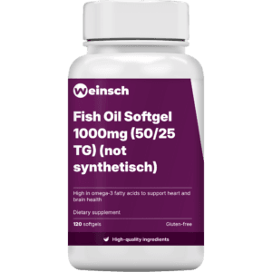 Fish Oil Softgel 1000mg (50/25 TG) (not synthetisch)