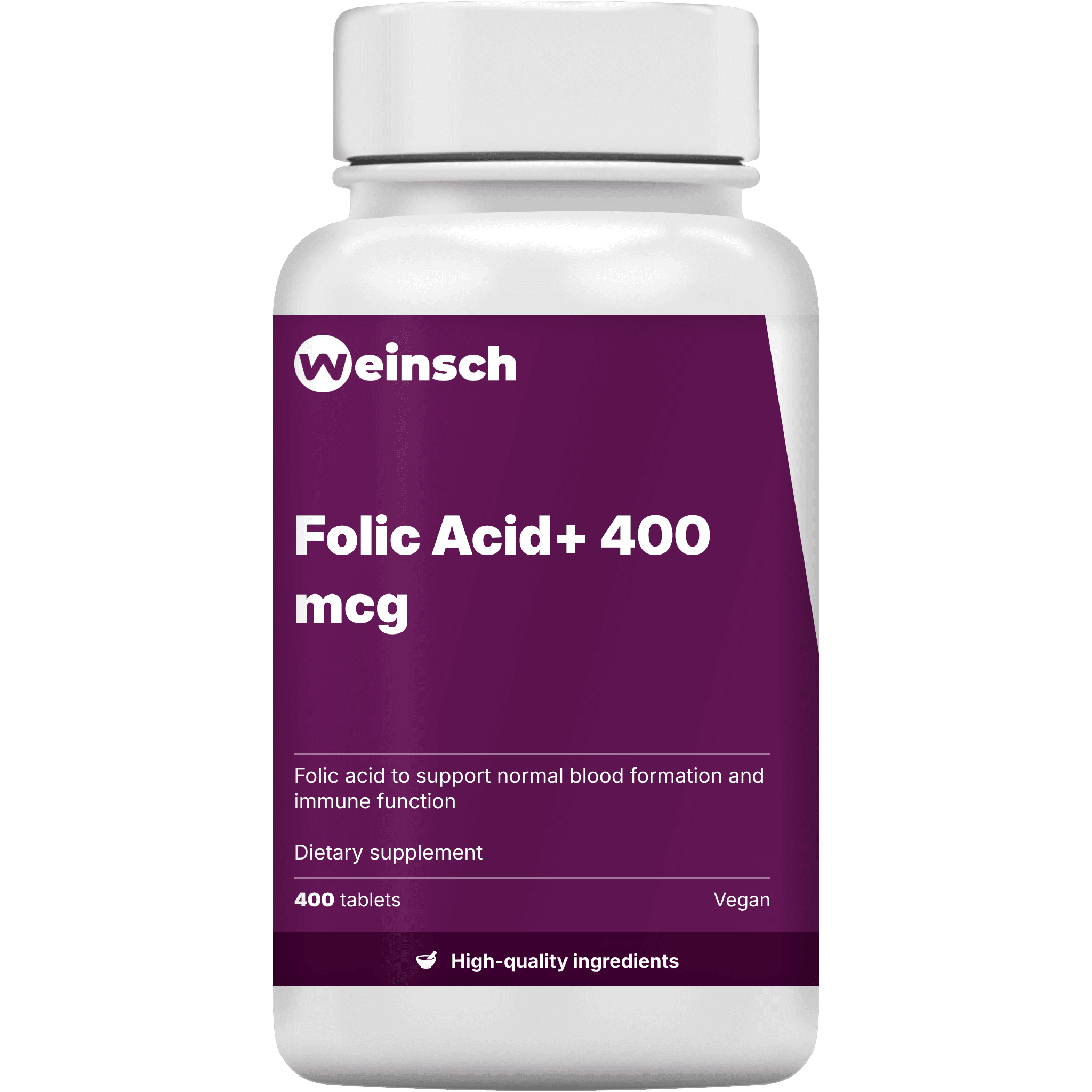 Folic acid 400 mcg packaging bottle.png