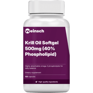 Krill Oil Softgel 500mg (40% Phospholipid)