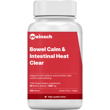 Bowel calm intestinal heat clear packaging bottle wei.png