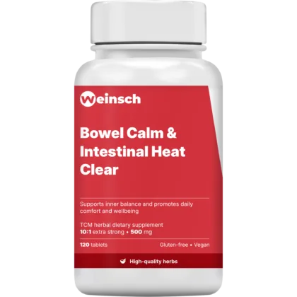 Bowel calm intestinal heat clear packaging bottle wei.png