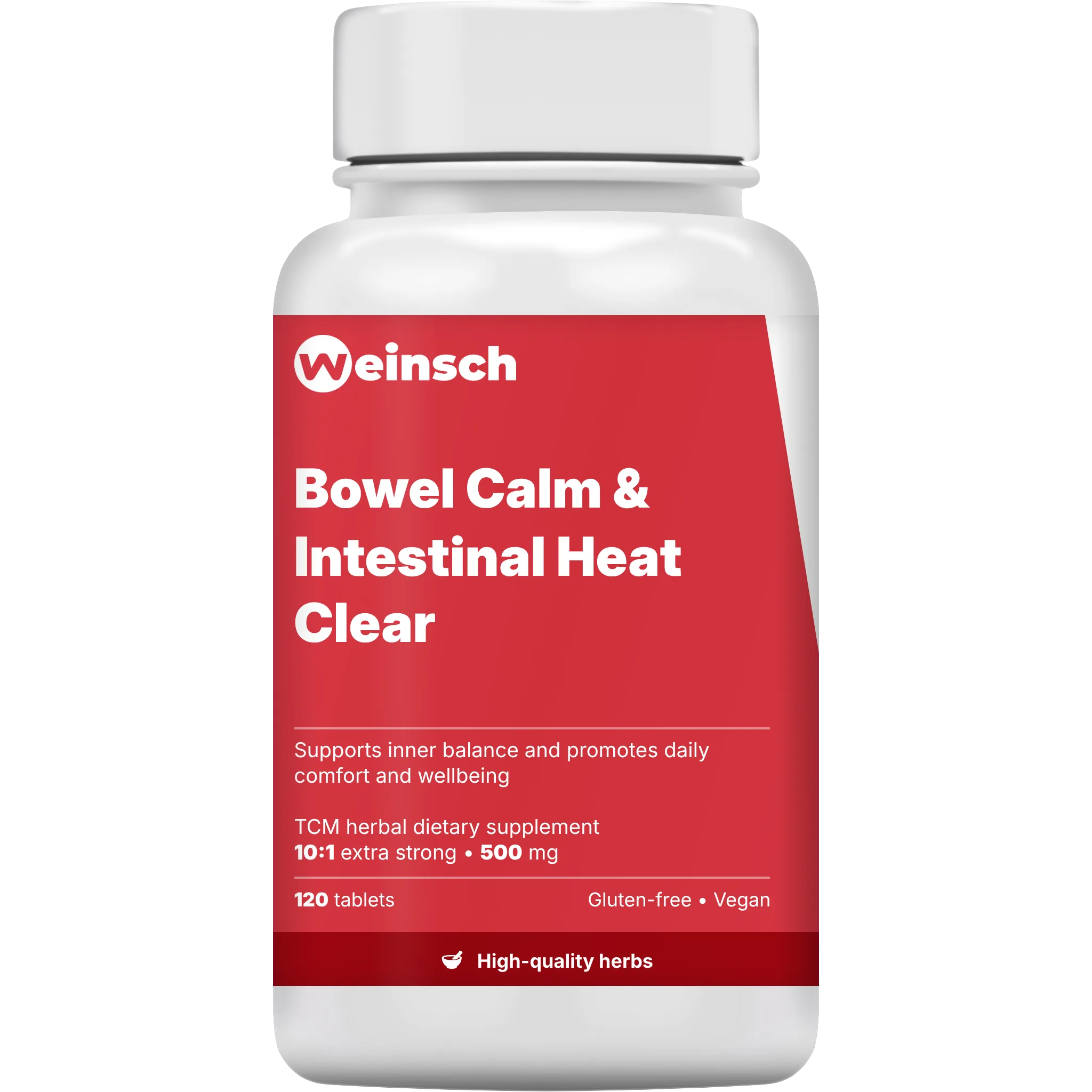 Bowel calm intestinal heat clear packaging bottle wei.png