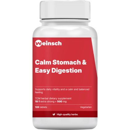Calm stomach easy digestion packaging bottle.png