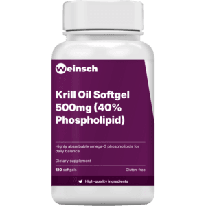 Krill Oil Softgel 500mg (40% Phospholipid)