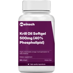 Krill Oil Softgel 500mg (40% Phospholipid)