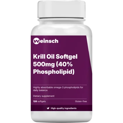 Krill oil softgel 500mg 40 phospholipid packaging bottle Wei.png