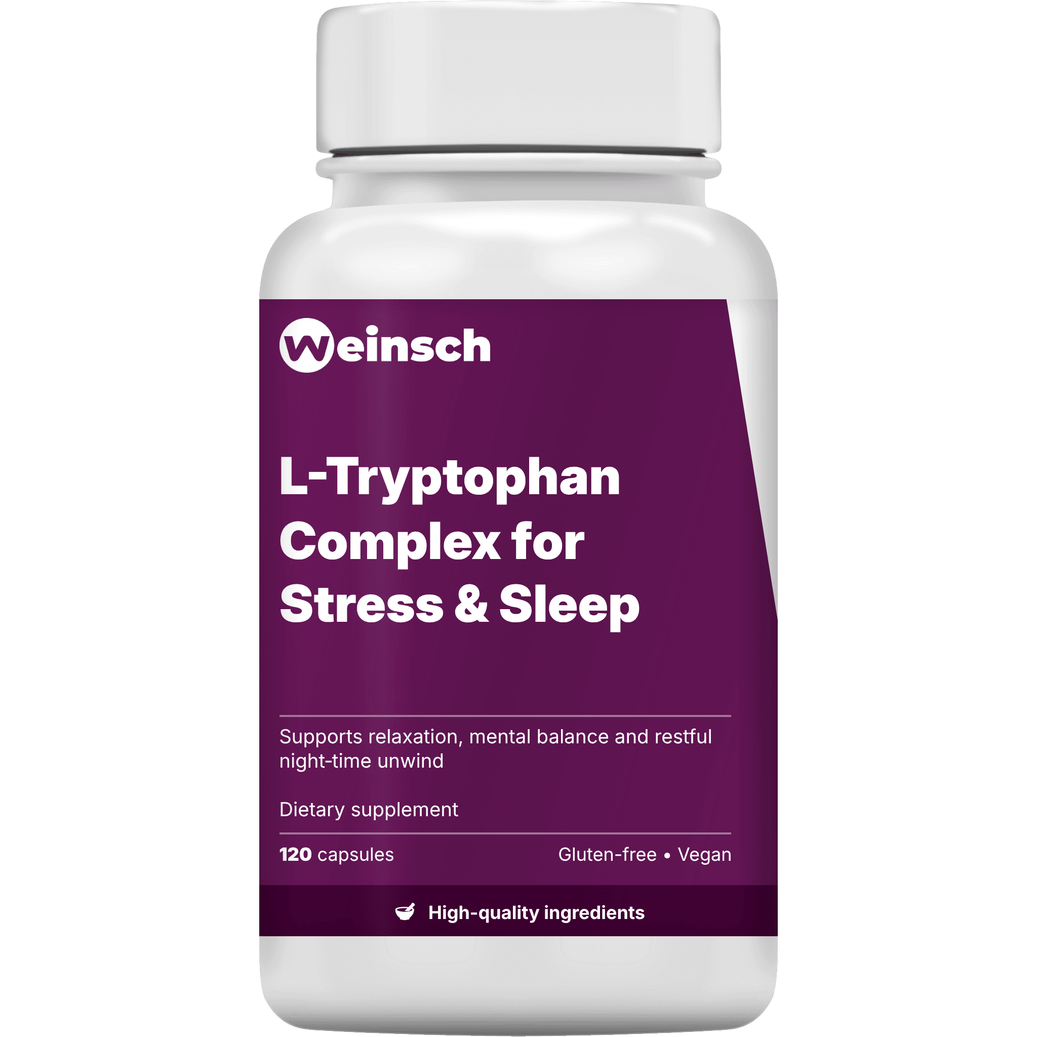 L tryptophan complex for stress sleep packaging bottle wei.png