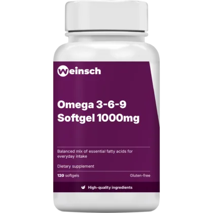Omega 3 6 9 softgel 1000mg packaging bottle Wei.png