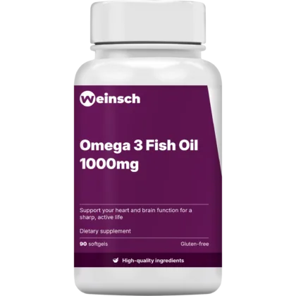 Omega 3 fish oil 1000mg packaging bottle WHE.png