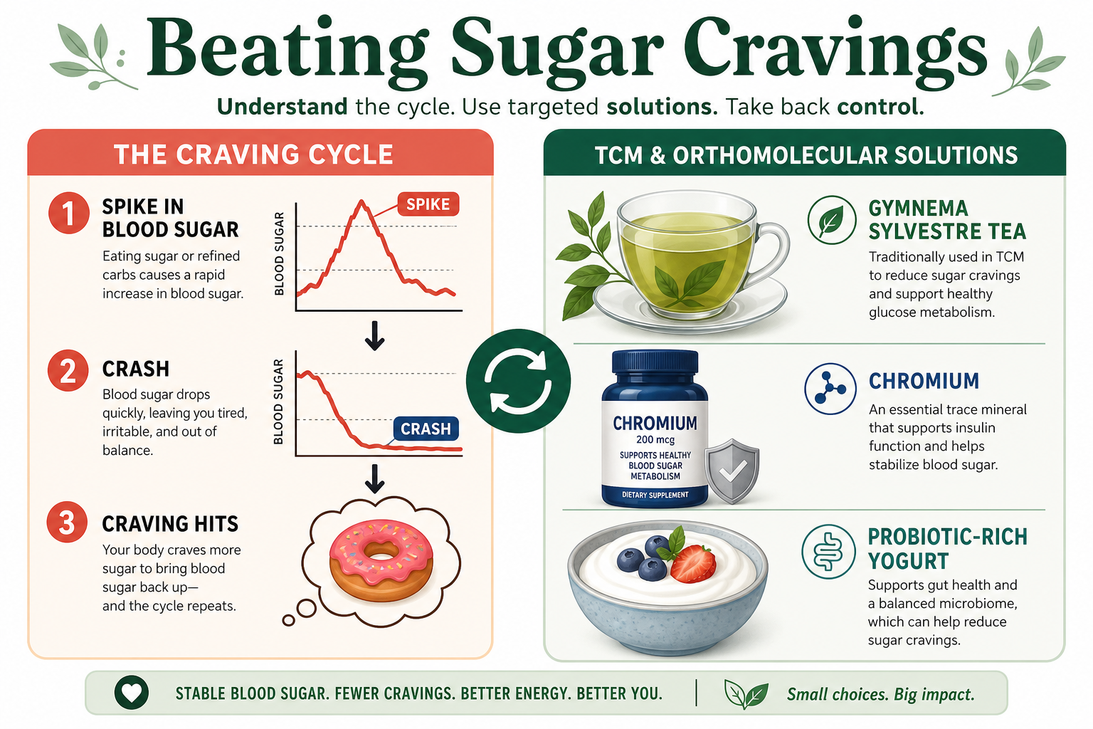 Staying in Control of Sugar Cravings and Sweet Tooth