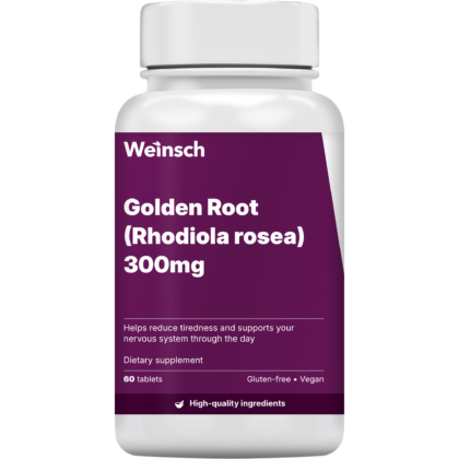 Golden root rhodiola rosea 300mg packaging bottle.png