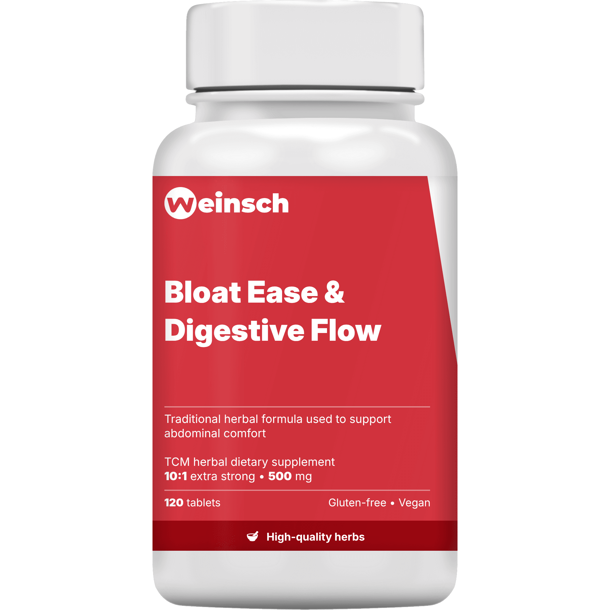 Bloat ease digestive flow packaging bottle wei.png
