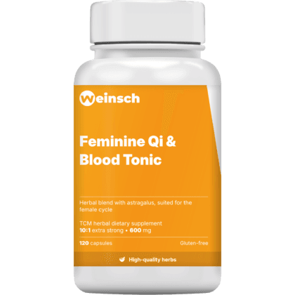 Feminine qi blood tonic packaging bottle wei.png
