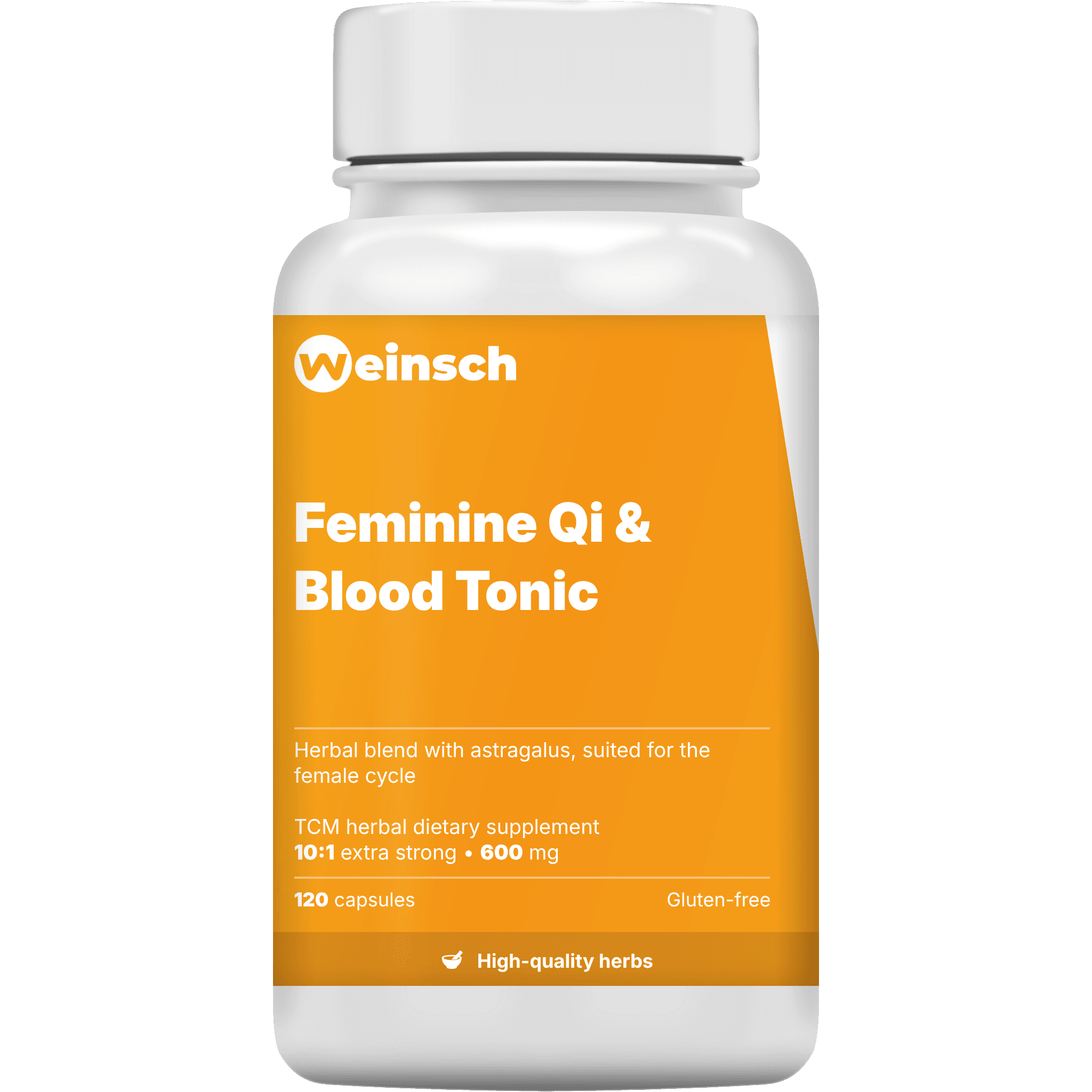 Feminine qi blood tonic packaging bottle wei.png