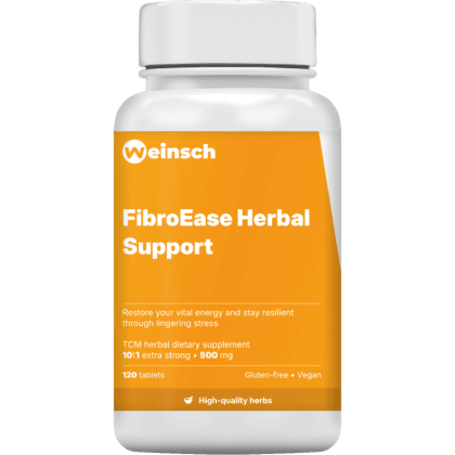 Fibroease herbal support packaging bottle wei.png