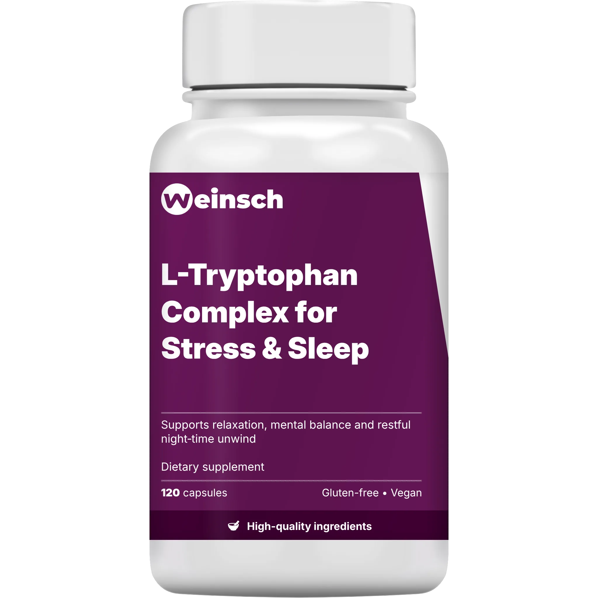 L tryptophan complex for stress sleep packaging bottle wei.png