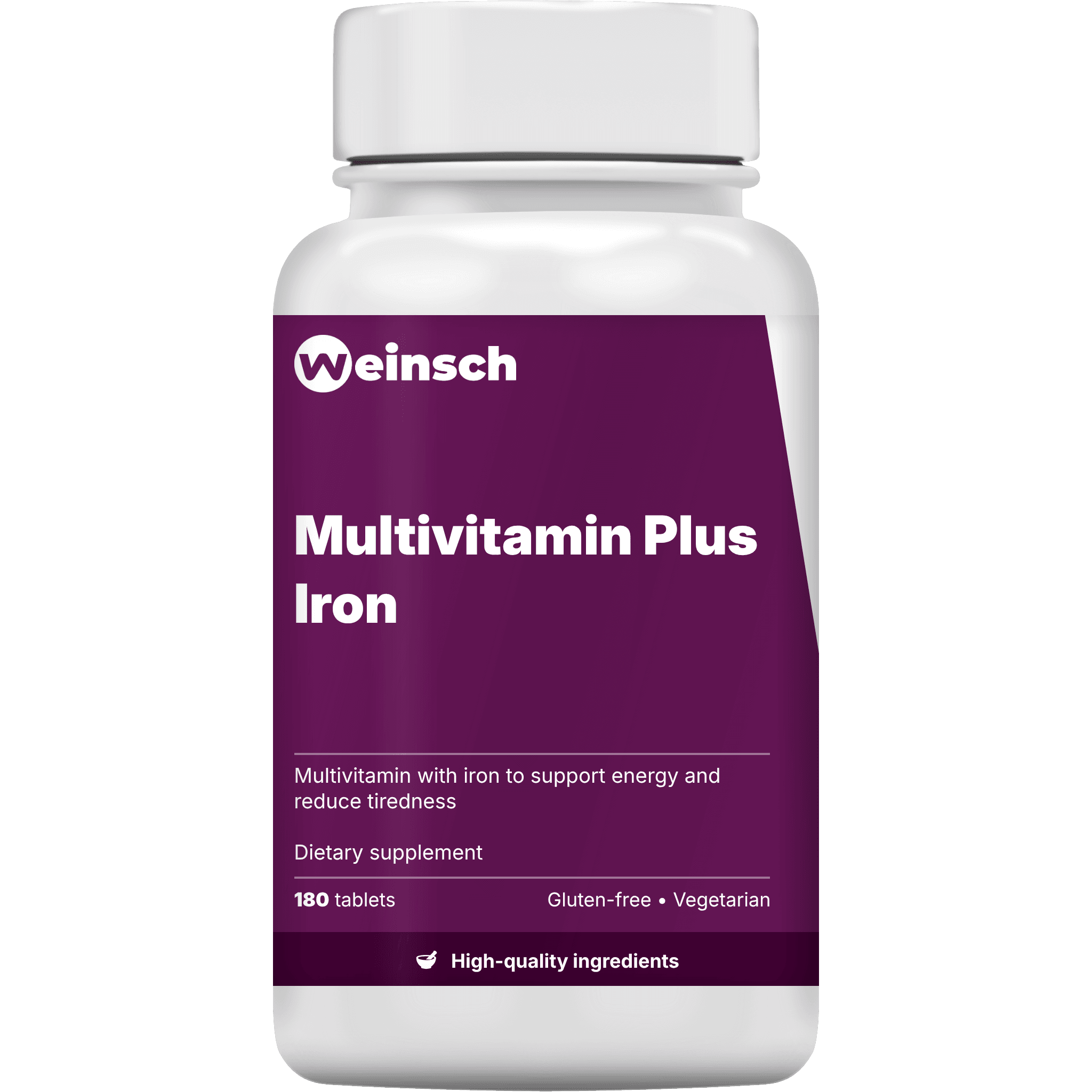 Multivitamin plus iron packaging bottle wei.png