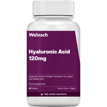 Hyaluronic acid 120mg packaging bottle.png