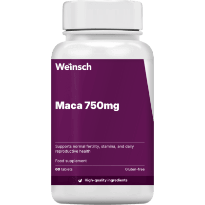 Maca 750mg packaging bottle.png